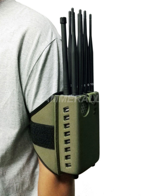 10 Antennen-tragbarer Handy-Störsender, Signal-Unterbrecherscheibe LOJACK GPS WiFi