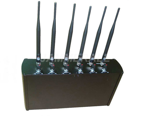 Handy der 6 Antennen GPS-Signal-Blocker-justierbarer hohen Leistung und WiFi-Störsender