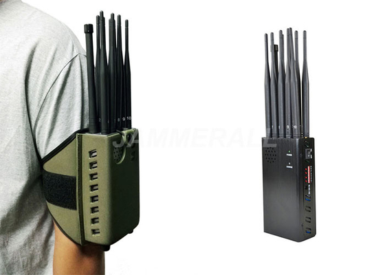 10 Antennen LoJack-Störsender-tragbarer einteiliger beweglicher Signal-Blocker