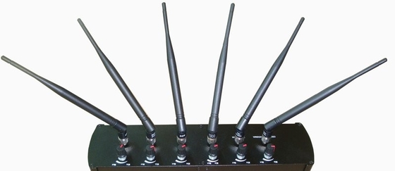 Justierbarer Antennen-Handy-Signal-Hemmnis GPSs L1 WiFi 2.4G des Desktop-6 Blocker