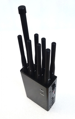 Block 8 Signal-Störsender-signalisiert tragbarer 4W GPS-Handy der Antennen-3G 4G langlebigem Gut