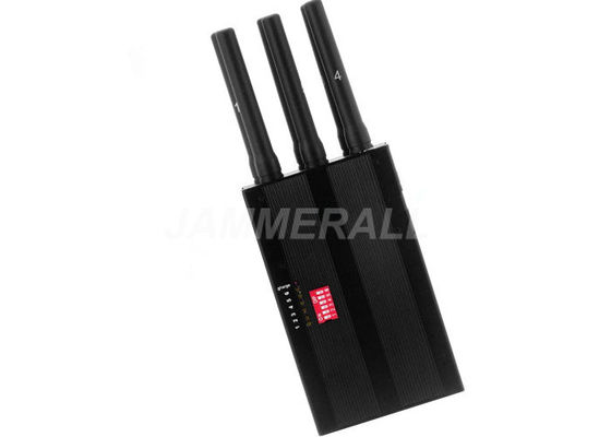 Qualität  Handheld 3G 4G Signal Jammer For Blocking LoJack / GPSL1 / GPSL2 / GPSL5 usine
