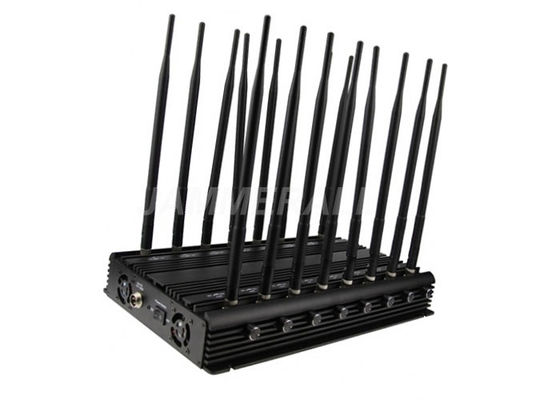 Qualität  16 Antennas UHF VHF Jammer , All - In - One Cell Phone Signal Blocker usine