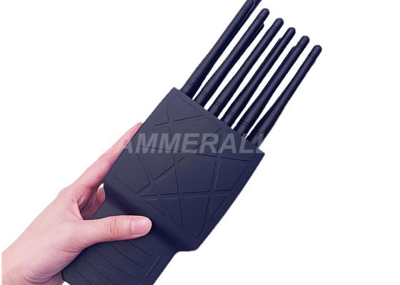 Qualität  All - In - One Handheld Cell Phone Jammer For LOJACK GPSL1L2L5 WiFi Signals usine