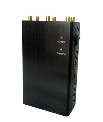 6 Antennen-auswählbarer 3G 4G GPS Blocker 3W der tragbaren Handy-Signal-Störsender-